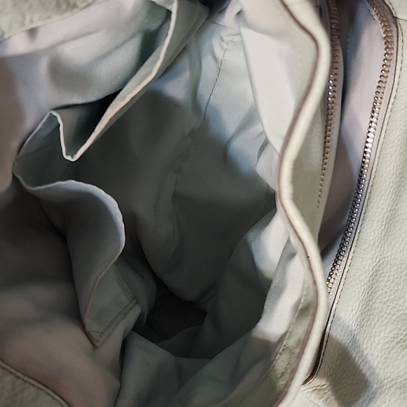 Mint Green Leather Coach MADISON - Picture 11 of 13